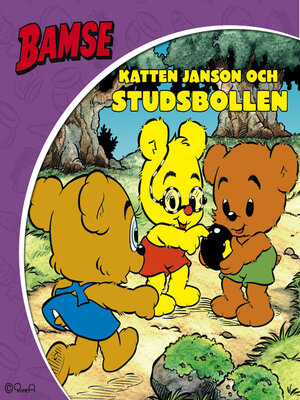 cover image of Bamse Katten Janson och studsbollen